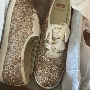 Kate Spade glitter Keds